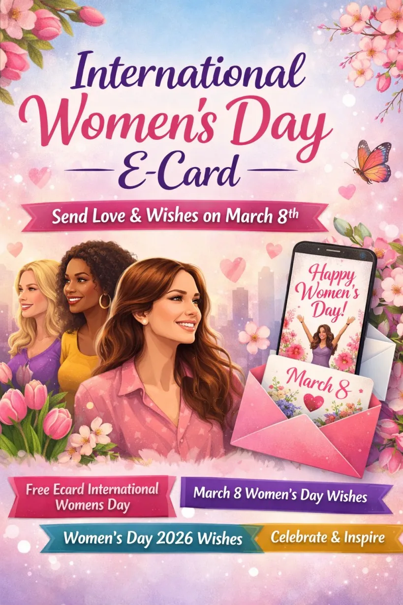 International Women’s Day eCard: Celebrate March 8 with Free & Meaning