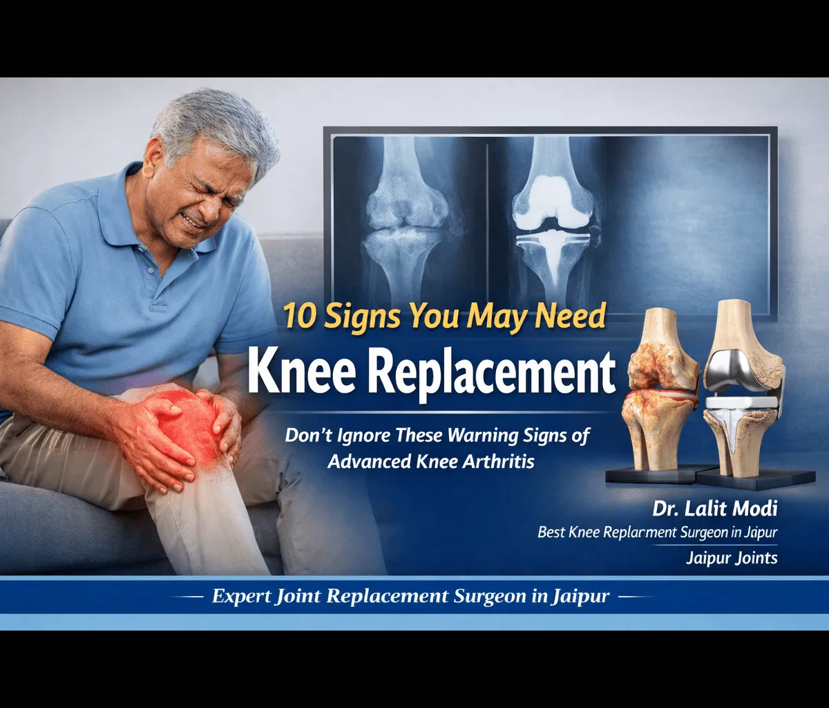 10 Signs You May Need Knee Replacement