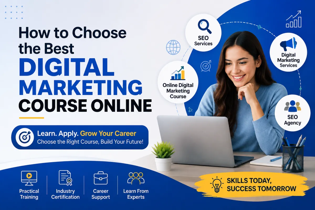 How to Choose the Best Digital Marketing Course Online in India