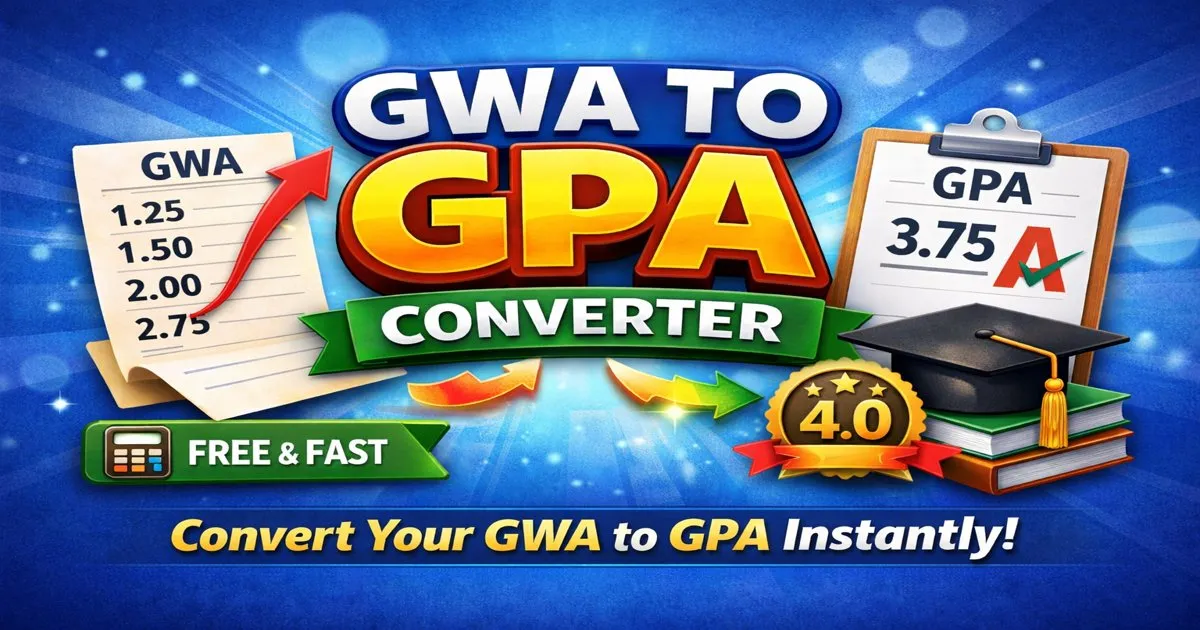 Convert GWA to GPA: A Complete Guide for Students