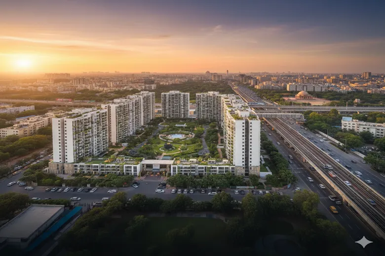 DLF Capital Greens Location Advantage: Living in the Heart of New Delhi