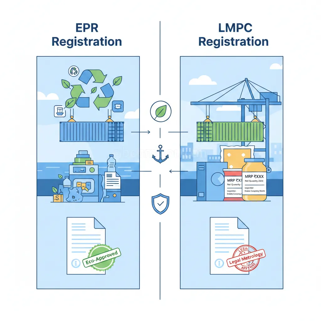 EPR and LMPC Registration: The Two Cornerstones of Import Compliance in India