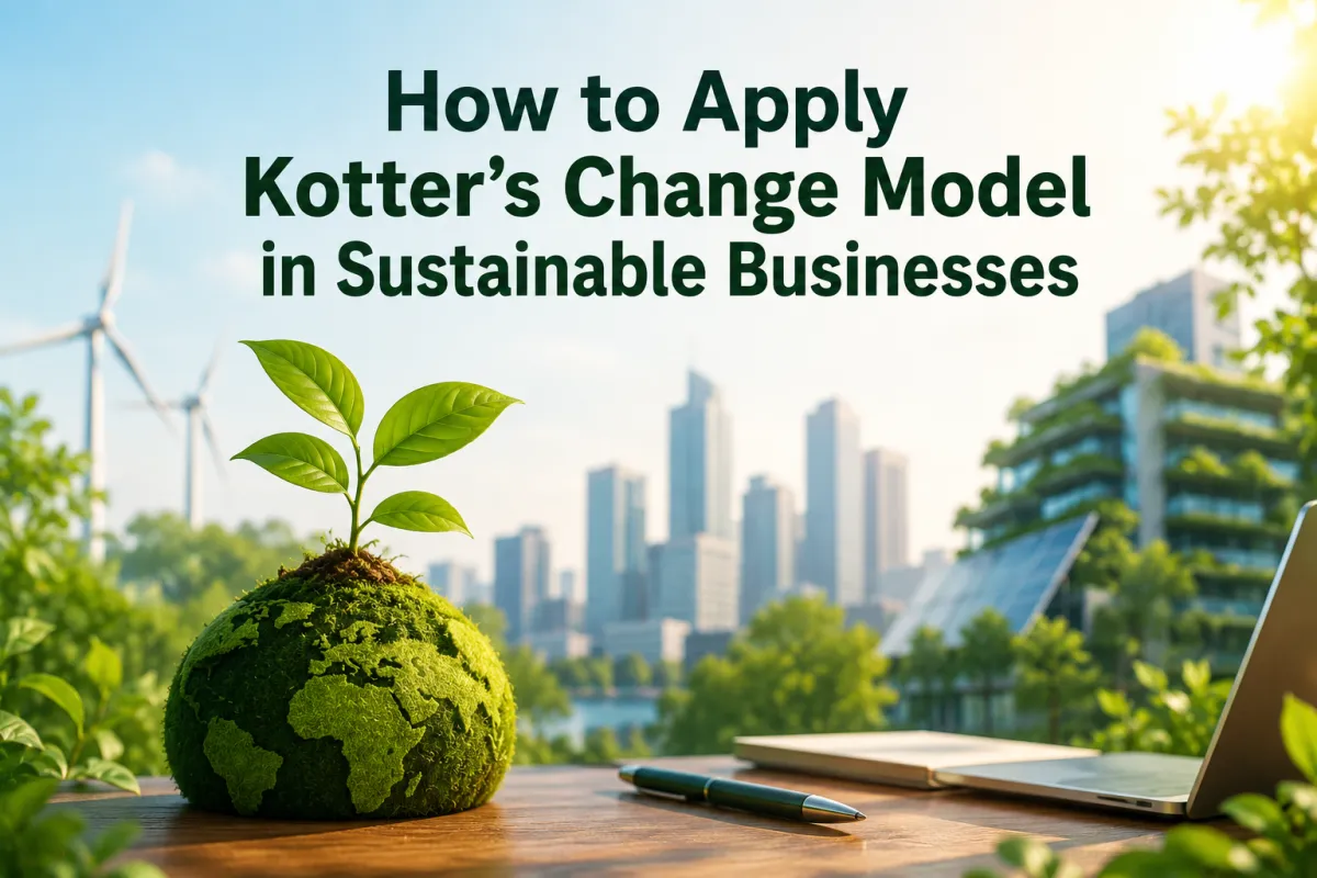 How to Apply Kotter’s Change Model in Sustainable Businesses