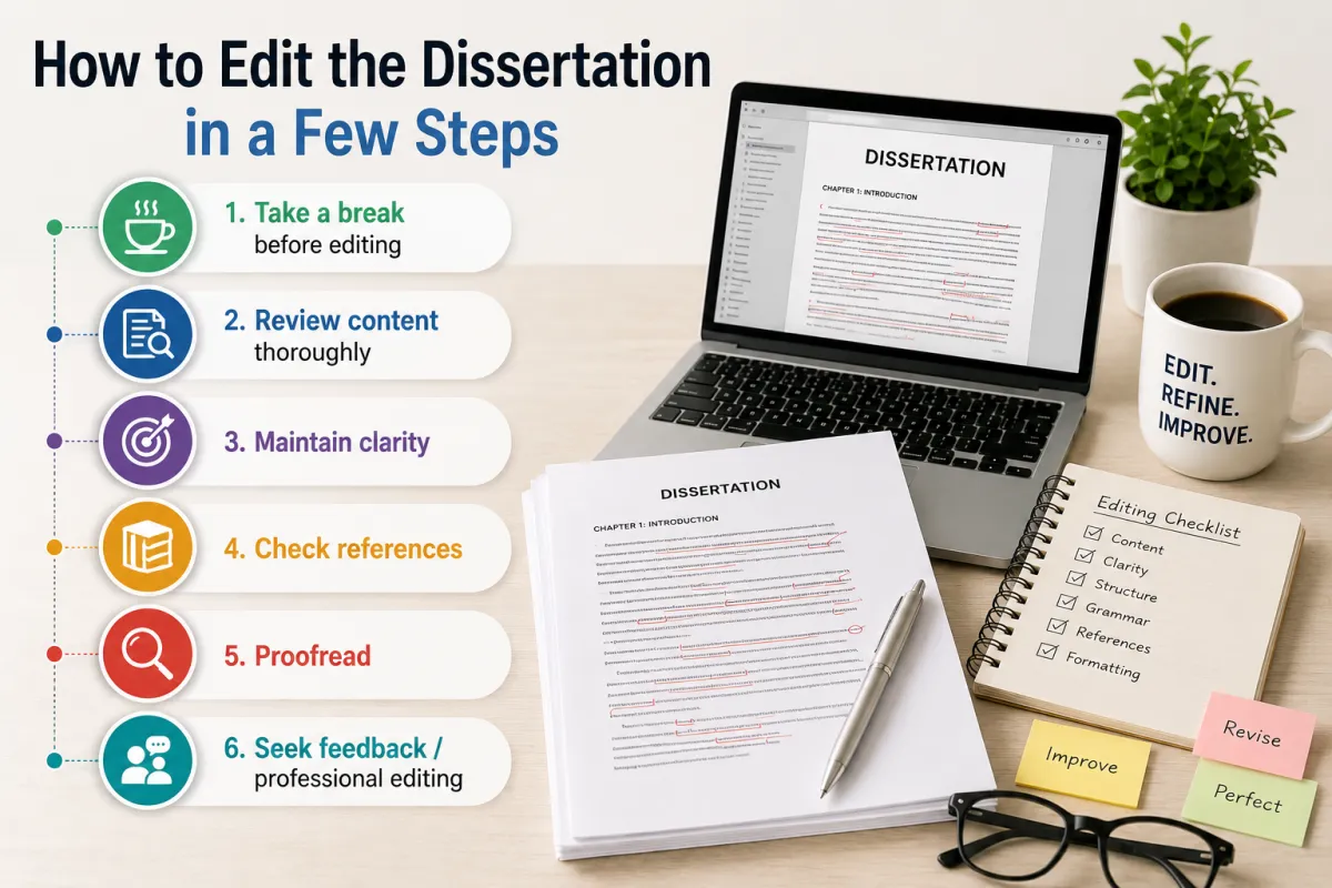 How to Edit the Dissertation in a Few Steps