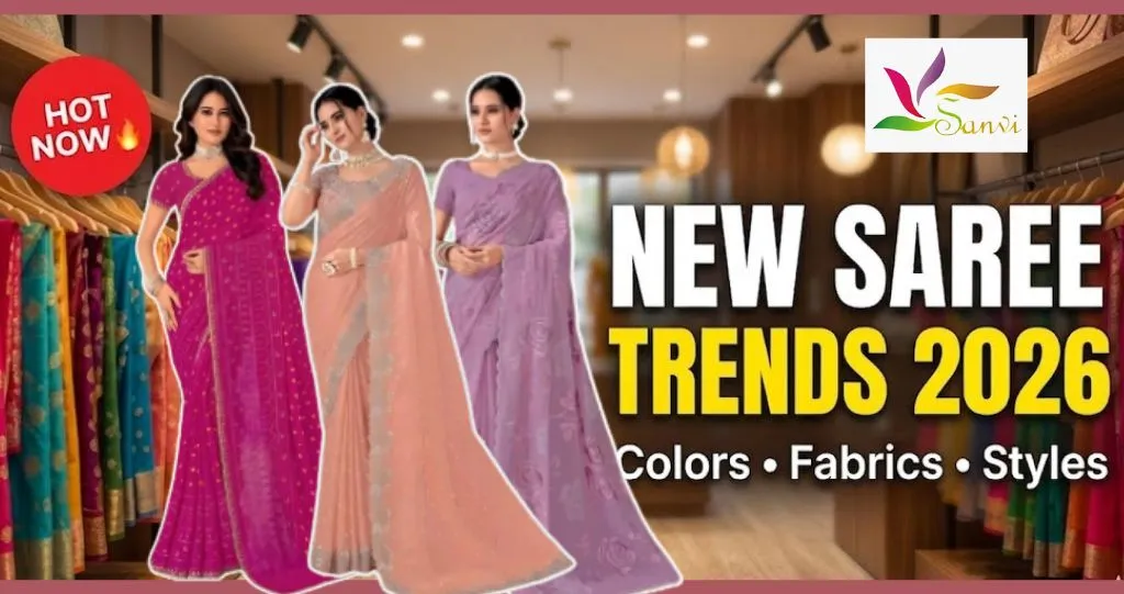 What’s Hot in the New Saree Collection: Colors, Fabrics & Styles