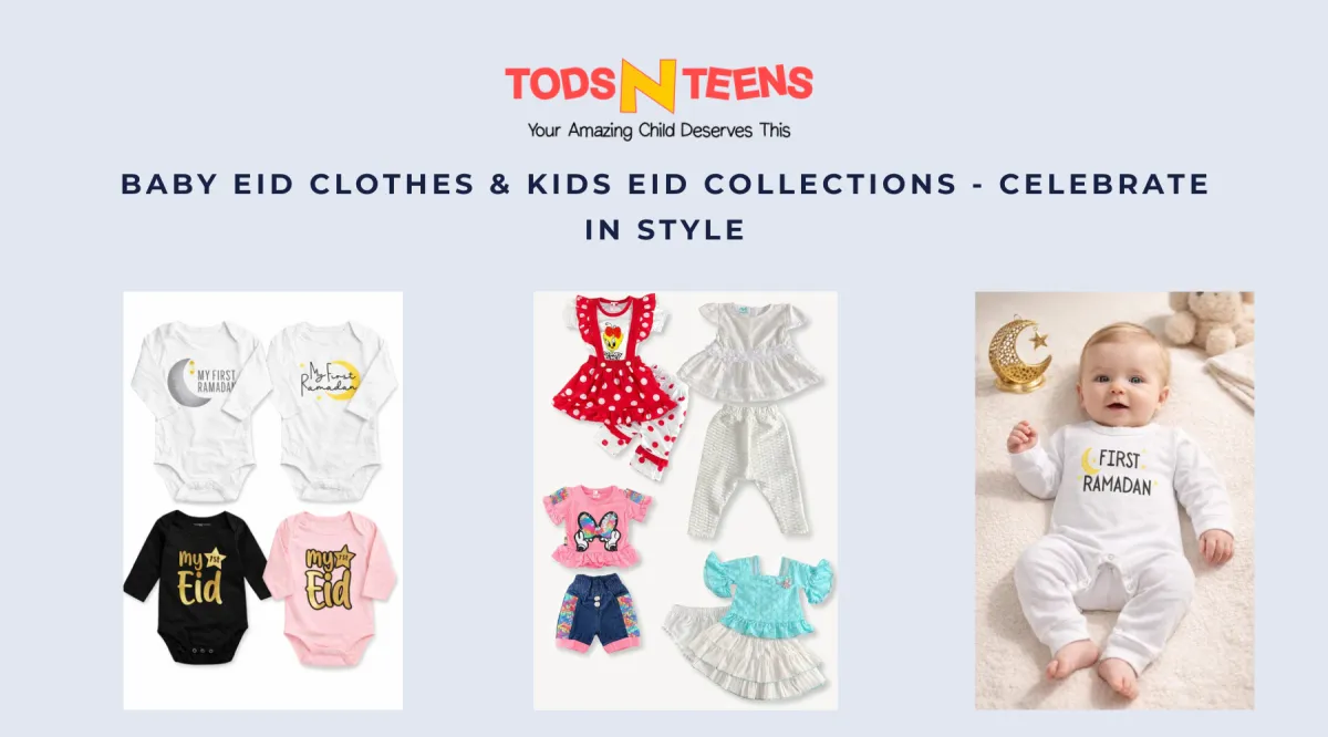 Baby Eid Clothes & Kids Eid Collections - Celebrate in Style