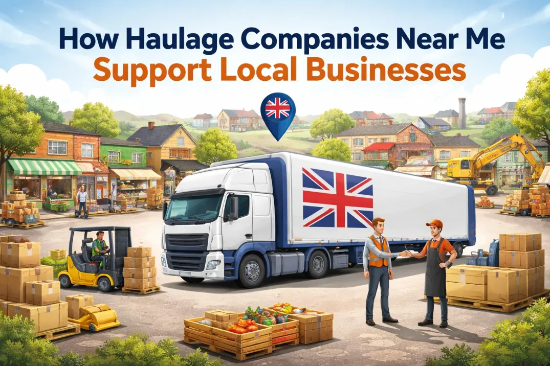 How Haulage Companies Near Me Support Local Businesses in the United K