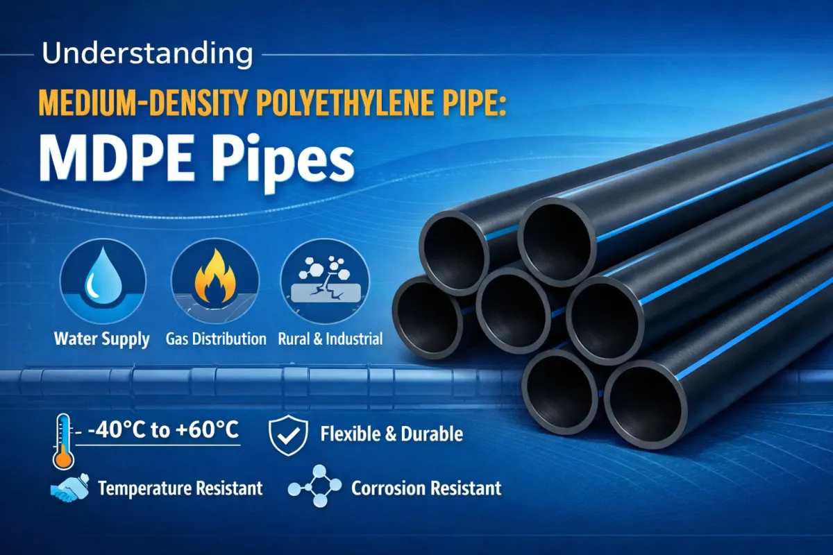 Understanding Medium-Density Polyethylene Pipe: MDPE Pipes