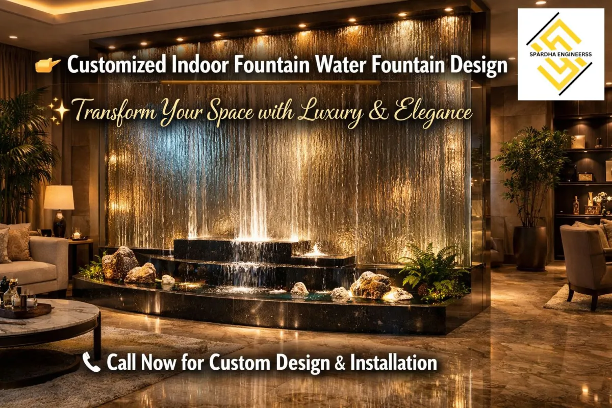 Customized Indoor Fountain Water Fountain: Transform Your Space with L