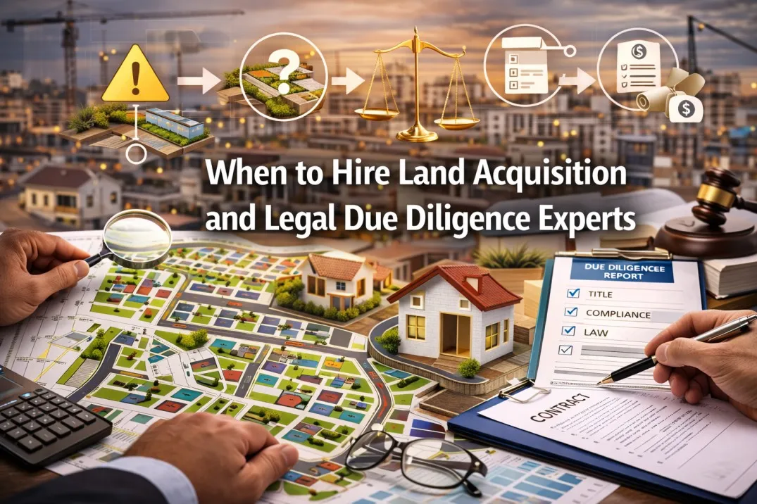 When to Hire Land Acquisition and Legal Due Diligence Experts