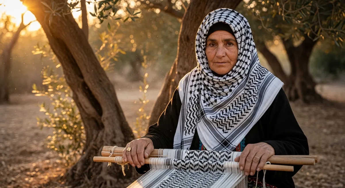 The Palestine Scarf That Tells a Thousand Year Old Story