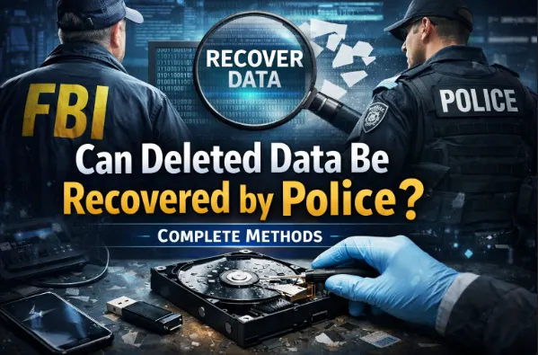 Can Deleted Data Be Recovered by Police? Complete Methods