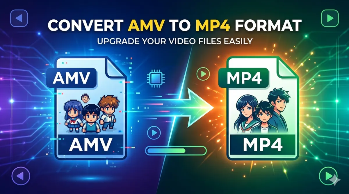 Convert AMV to MP4 - Simple & Effective Guide