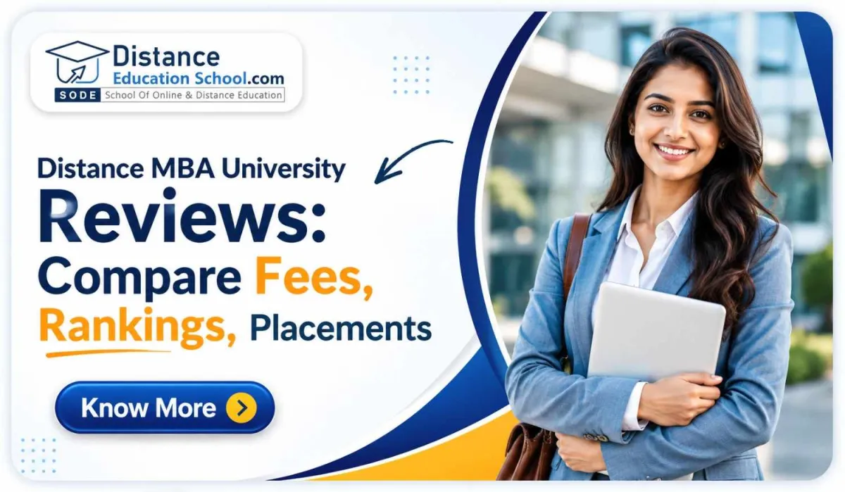 Distance MBA University Reviews: Compare Fees, Rankings, Placements