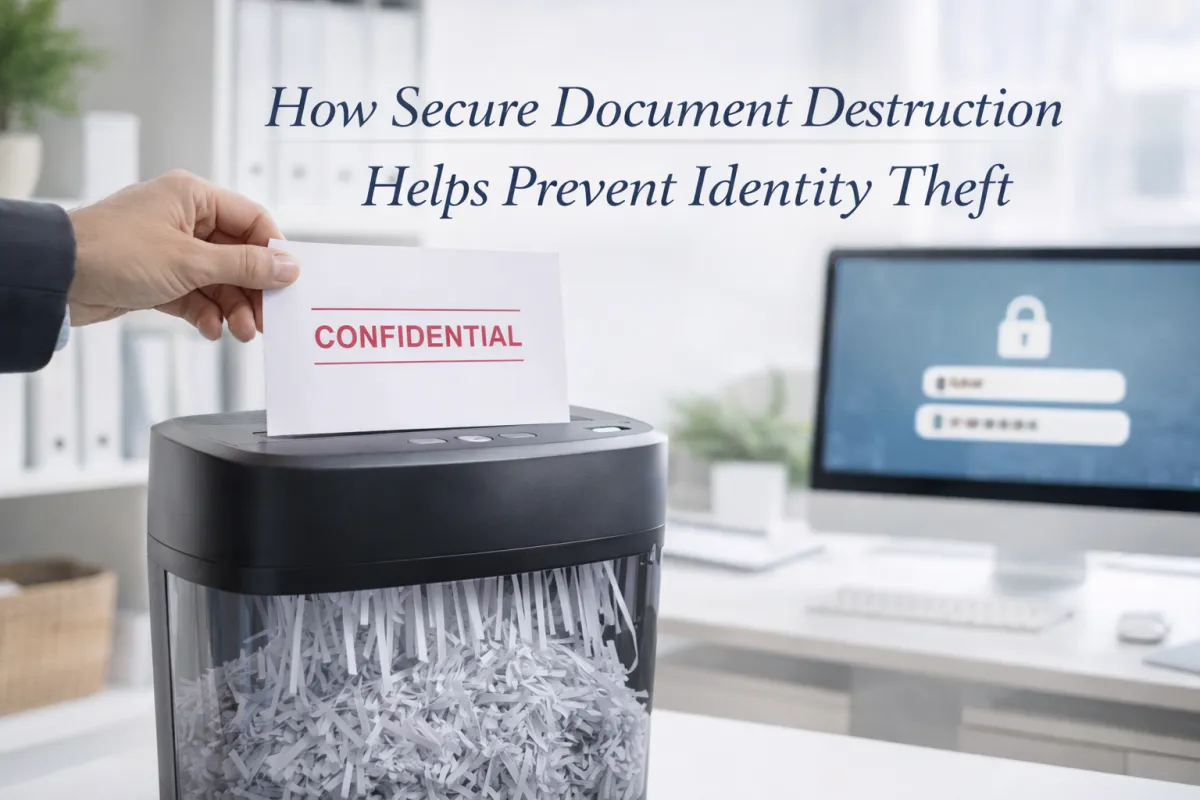 How Secure Document Destruction Helps Prevent Identity Theft