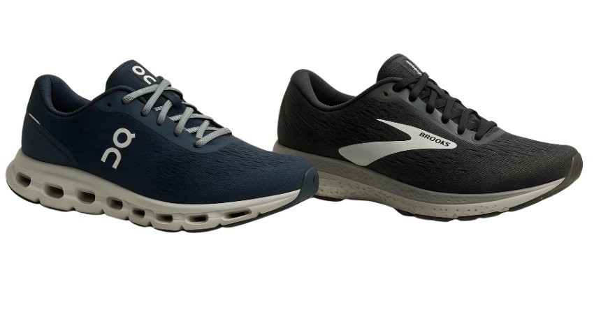 Brooks Running Shoes and On Cloud Shoes Daily Miles