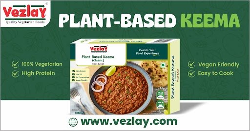 Vezlay Plant-Based Keema: Authentic Indian Taste, 100% Meat-Free Protein