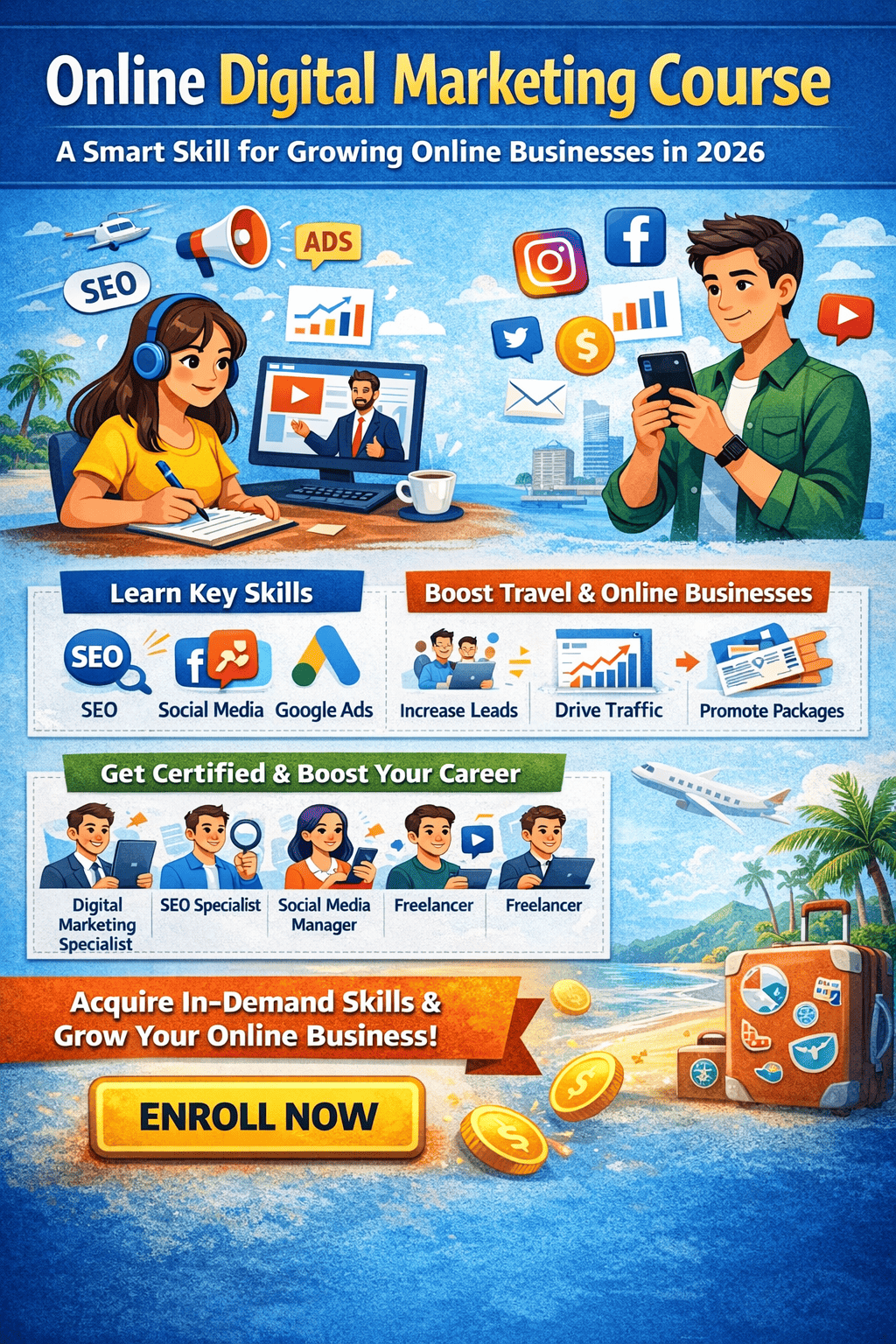 Online Digital Marketing Course: A Smart Skill for Growing Online Businesses in 2026