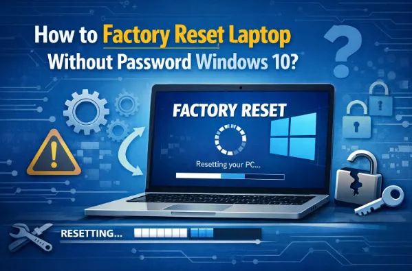 How to Factory Reset Laptop Without Password Windows 10?