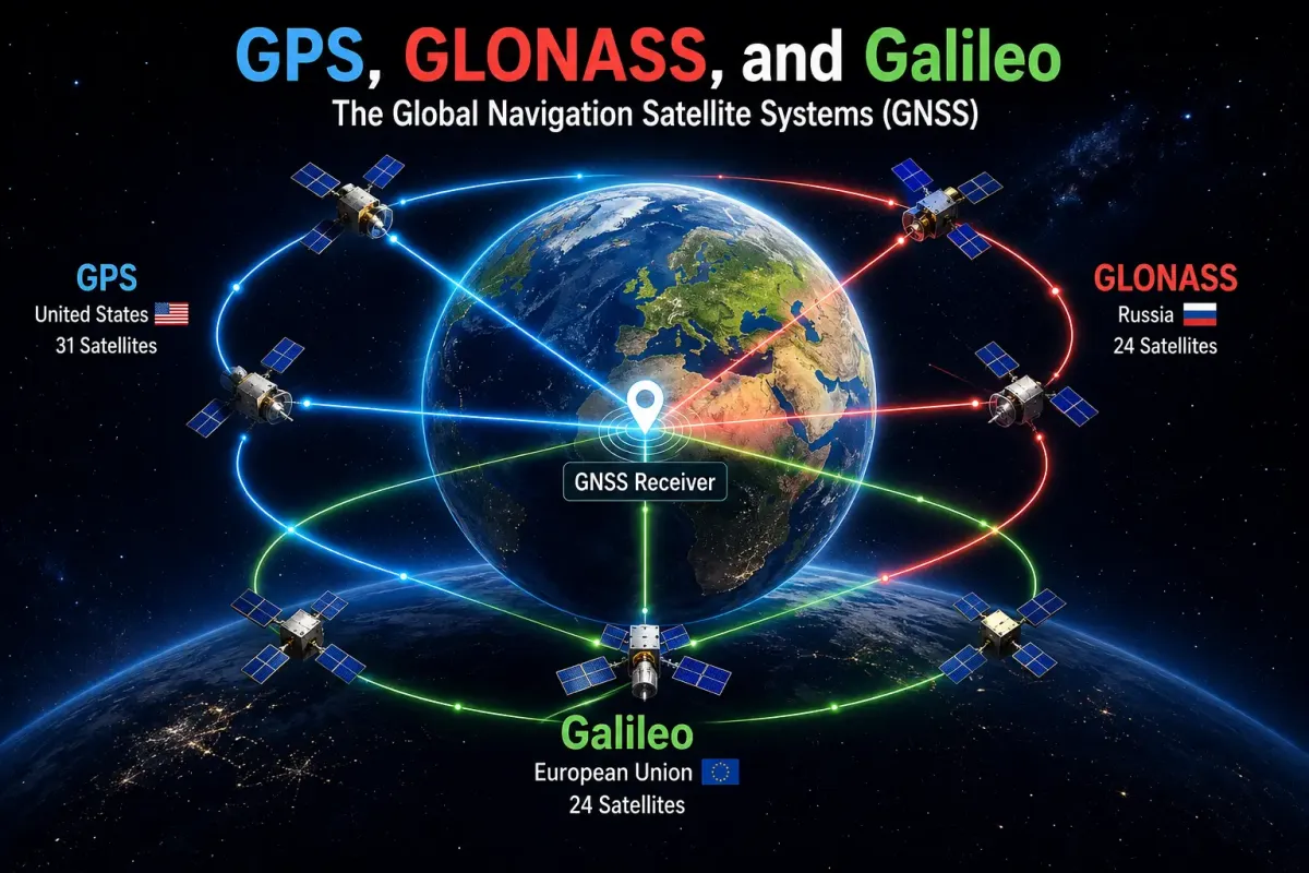 GLONASS vs Galileo vs GPS: What Are the Differences?