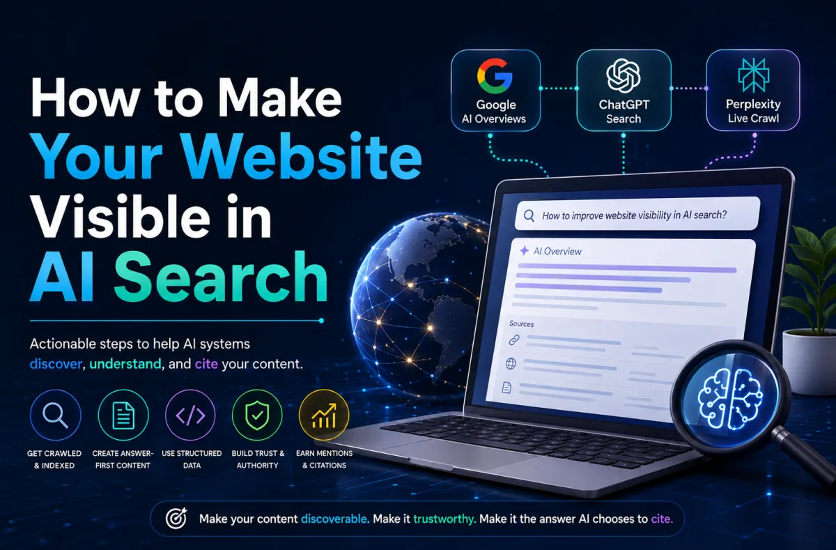 How to Make Your Website Visible in AI Search