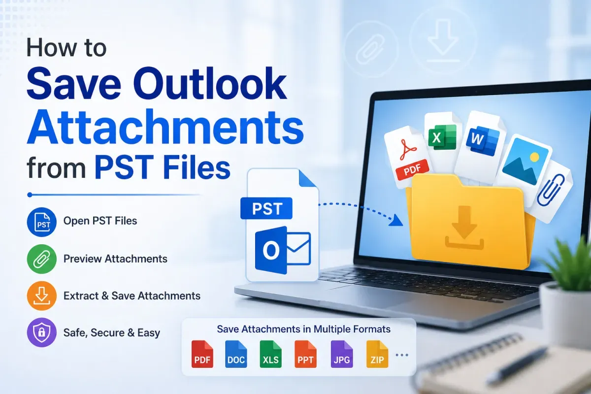 How to Save Outlook Attachments from PST Files