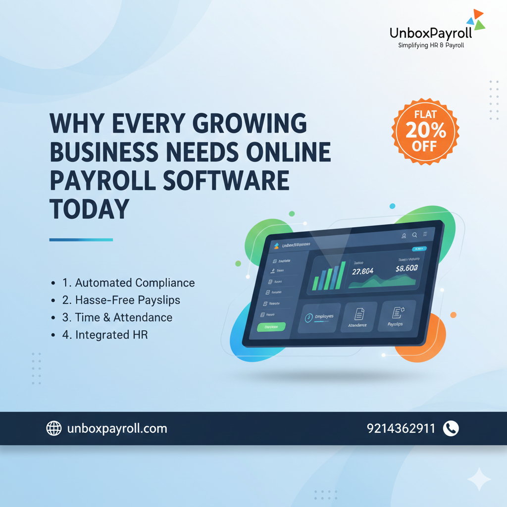Why Every Growing Business Needs Online Payroll Software Today