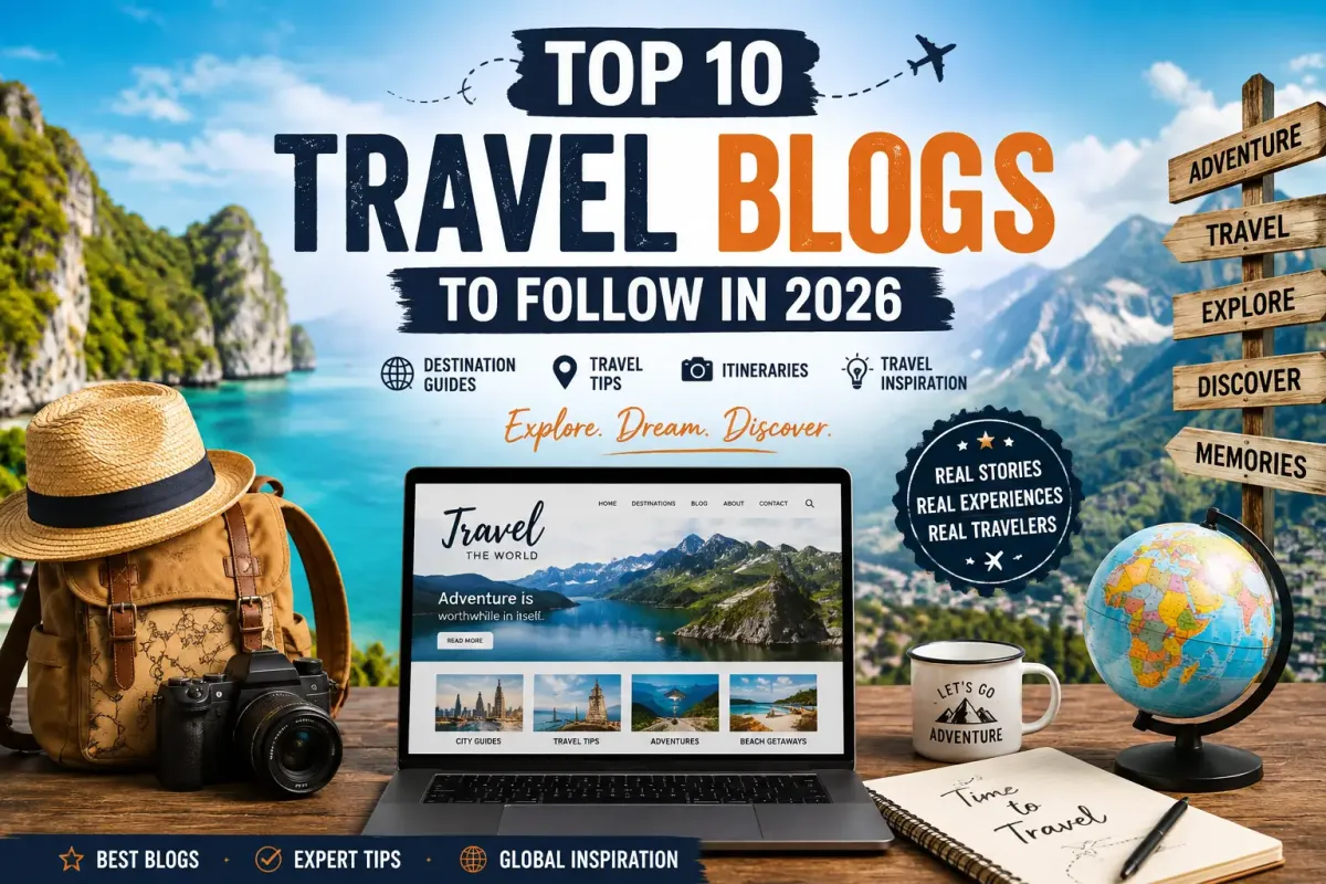 Top 10 Travel Blogs to Follow in 2026 | Best Travel Blog Websites